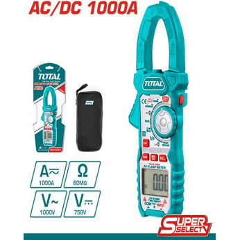 Total TMT4100051 DC/AC Clamp Meter - KHM Megatools Corp. Total TMT4100051 DC/AC Clamp Meter - KHM Megatools Corp.